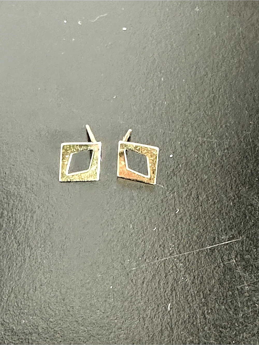 Gold Geometric Stud Earrings